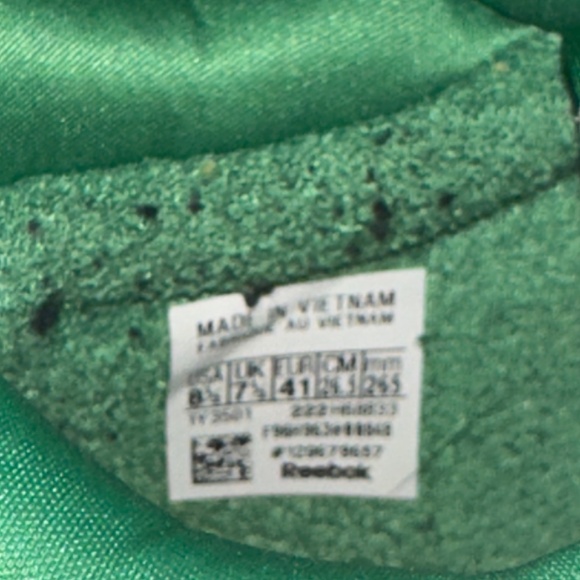 Green Reebok Club C - Picture 4 of 4